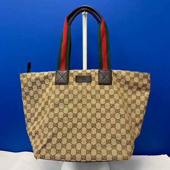 Gucci Bags Gucci Gg Monogram Large  Handle Bucket Tote Poshmark